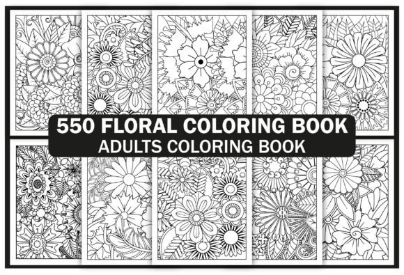 Download 550+ Flowers Adult Coloring Book - Book Collection
