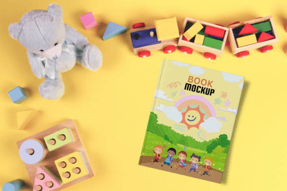 Download Coloring Book Mockup Psd | a+ Content - Book Collection