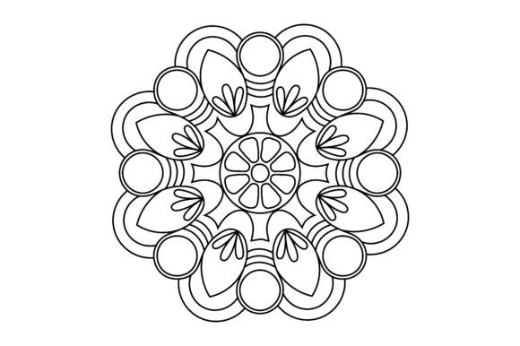 Download Vector Mandala Coloring Pages &amp; Books - Book Collection