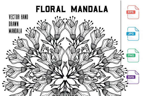Download Flower Mandalas Coloring for Book - Book Collection