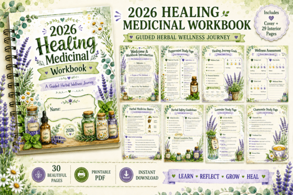 Download 2026 Healing Medicinal Workbook - Book Collection