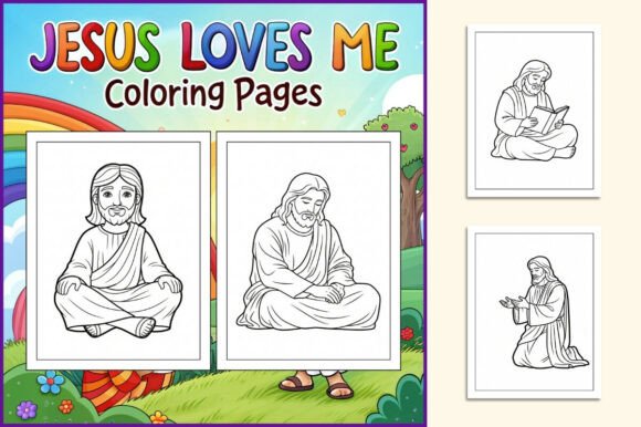 Download Jesus Loves Me Coloring Pages for Kids - Love Collection