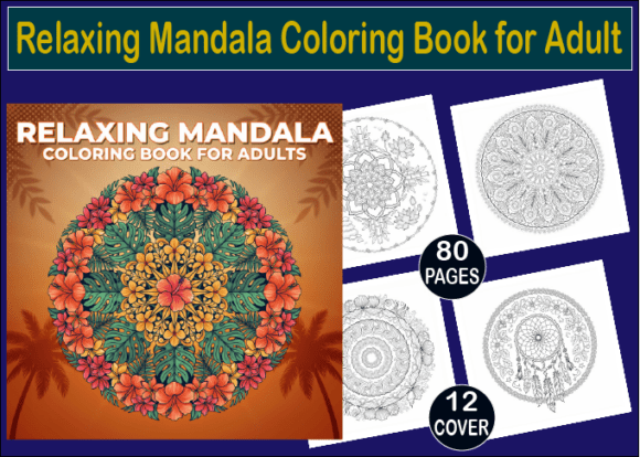 Download Relaxing Mandala Coloring Book for Adult - Book Collection