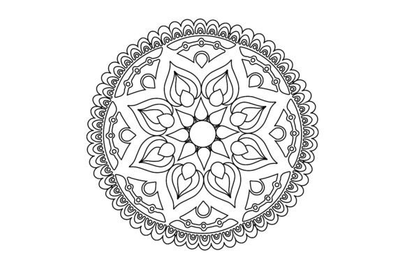Download Vector Mandala Coloring Pages &amp; Books - Book Collection