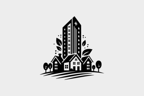 Download House Icon Coloring Page Black and White - Premium Resources