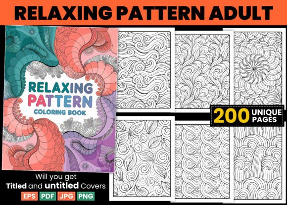 Download Relaxing Pattern Adult Coloring Book - Book Collection