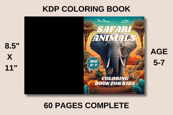 Download KDP Coloring Book for Kids 60 Pages - Book Collection