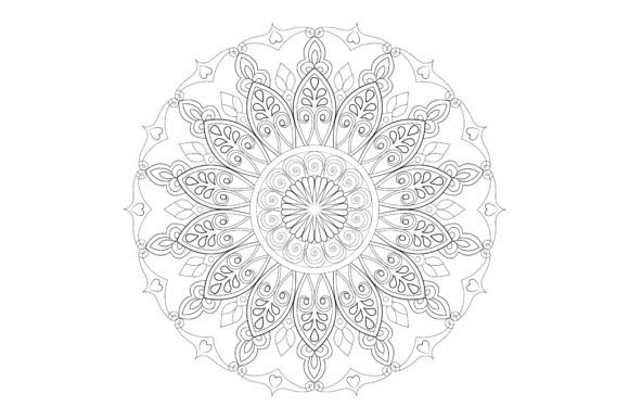 Download Vector Mandala Coloring Pages &amp; Books - Book Collection