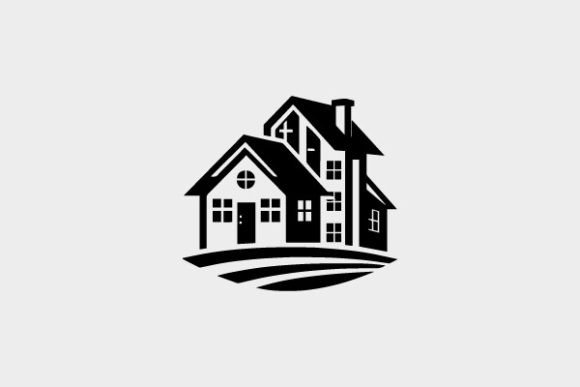 Download House Icon Coloring Page Black and White - Premium Bundle