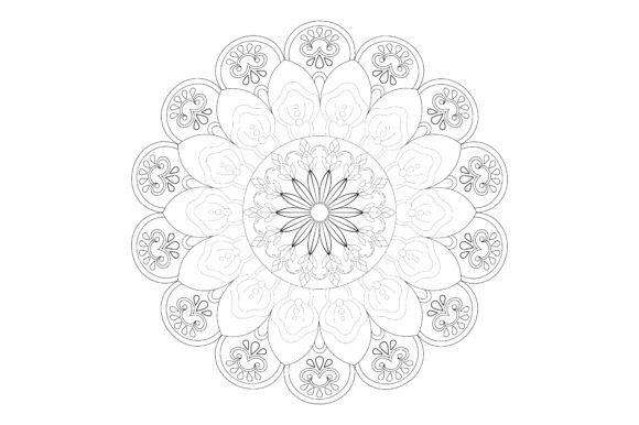 Download Vector Mandala Coloring Pages &amp; Books - Book Collection