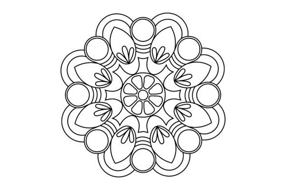 Download Vector Mandala Coloring Pages &amp; Books - Book Collection